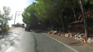Yükseliş videosu Alanya Kalesi 'ne (Türkiye)