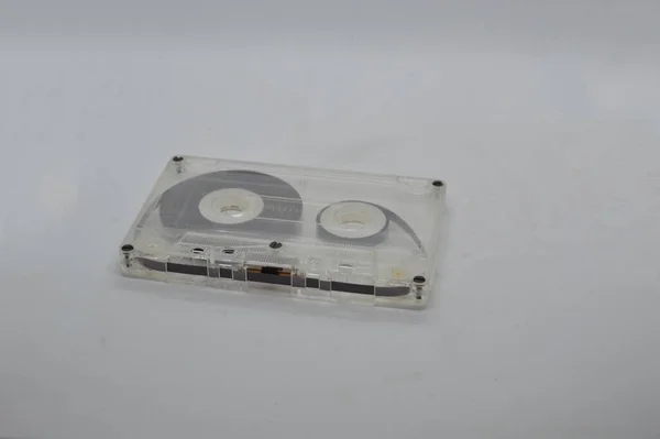 Retro Media Discs Floppy Disks White Background — Stock Photo, Image