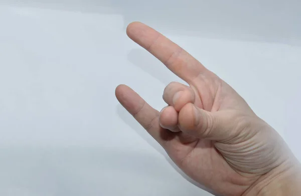 指が運動能力を向上させるための体操練習 — ストック写真
