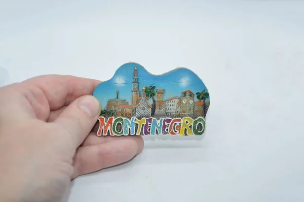 Kiev Ukraine January 2021 Souvenir Tourism 심볼이 자석에 — 스톡 사진