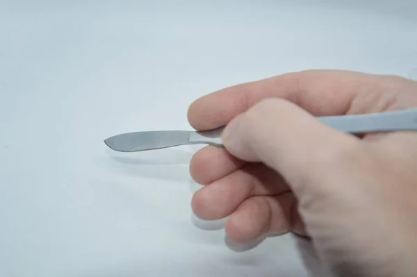 Instrumentos Cirúrgicos Médicos Para Tratamento Médico — Fotografia de Stock