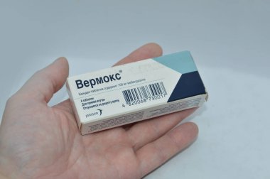 KIEV, UKRAINE - 9 HAZİRAN 2021: Hastalıkların tedavisi için ilaç