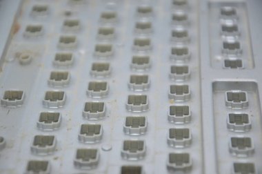 Bilgisayarın çeşitli anahtar kombinasyonları klavye