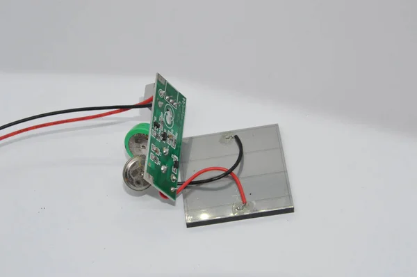 Micro Electronica Bord Met Radio Onderdelen Van Een Apparaat — Stockfoto