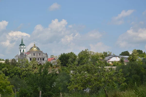 Будівництво Православної Церкви — стокове фото