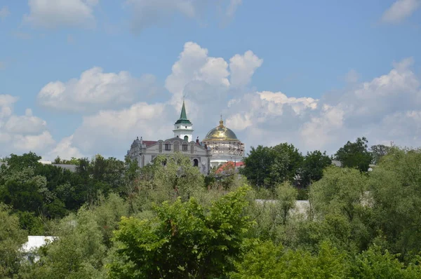 Construction Orthodox Church — ストック写真