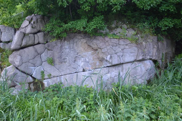 Древние Большие Камни Поле — стоковое фото