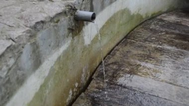 Spring living mountain water source