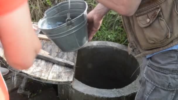 Spring Living Mountain Water Source — Vídeo de Stock