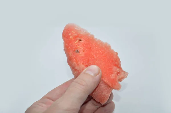 Fresh Ripe Watermelon Cut Pieces — Stock Photo, Image