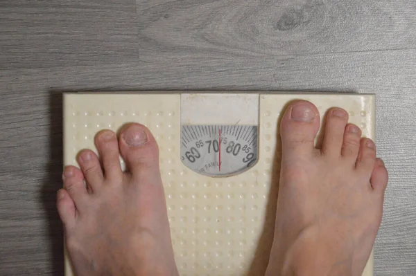 Людське Схуднення Втрата Жиру — стокове фото