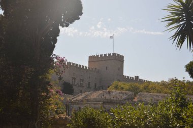 Yunanistan 'da Rodos' ta Eski Şehrin Mimarisi