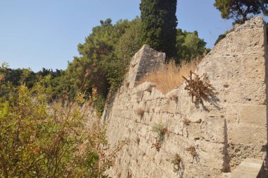Yunanistan 'da Rodos' ta Eski Şehrin Mimarisi