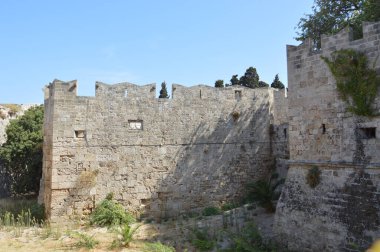 Yunanistan 'da Rodos' ta Eski Şehrin Mimarisi