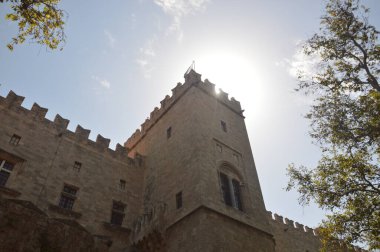 Yunanistan 'da Rodos' ta Eski Şehrin Mimarisi