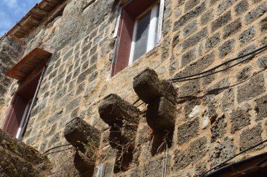 Yunanistan 'da Rodos' ta Eski Şehrin Mimarisi