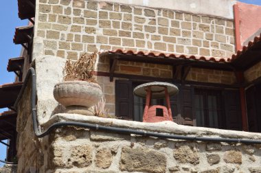 Yunanistan 'da Rodos' ta Eski Şehrin Mimarisi