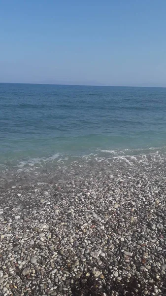 Panorama Över Egeiska Havet Rhodos Grekland — Stockfoto