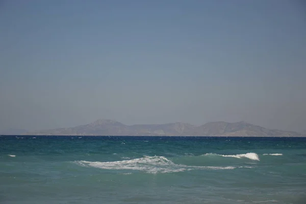 Panorama Der Ägäis Auf Der Insel Rhodos Griechenland — Stockfoto