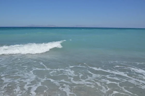 Panorama Över Egeiska Havet Rhodos Grekland — Stockfoto