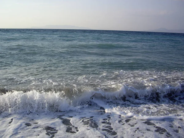 Gezeitenröhre Der Ägäis Auf Der Griechischen Insel Rhodos — Stockfoto