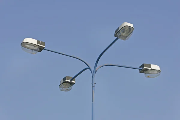 Street Lamppost with four arms — Stock Photo, Image