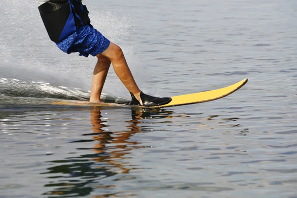 Water Skiing sport on a Lake — Stock Photo, Image