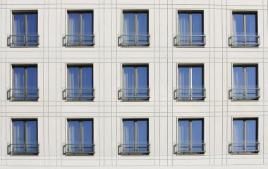 Binasında windows Oda paterni