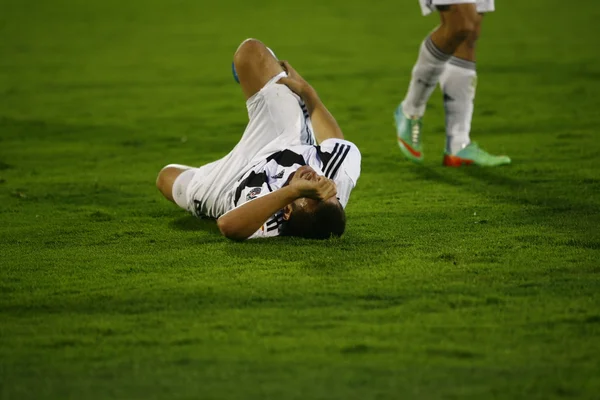 Fotbollsmatch mellan Partizan och Red Star — Stockfoto