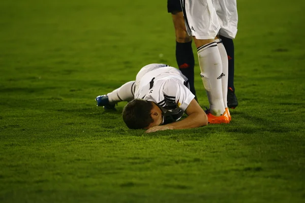 Soccer match between Partizan and Red Star — Stock Photo, Image