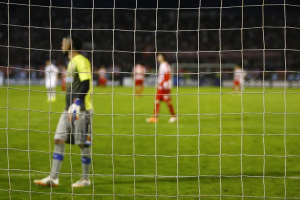 Partido de fútbol entre Partizan y Estrella Roja — Foto de Stock