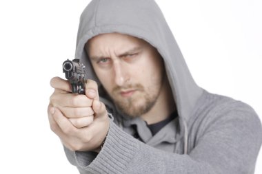 Silahı olan adam