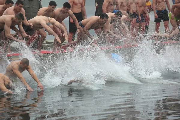 Orthodox Christians celebrate Epiphany — Stock Photo, Image