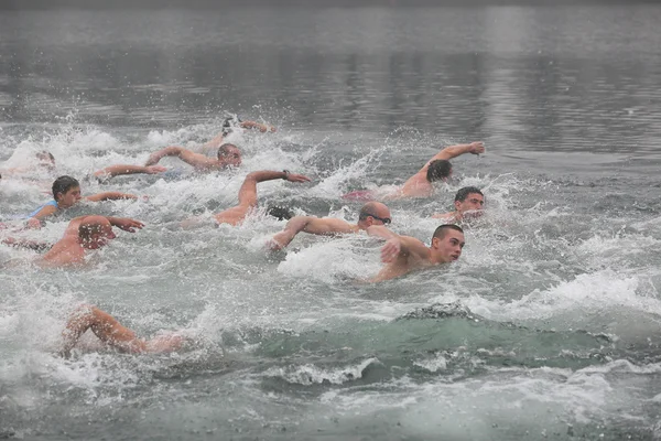 Orthodox Christians celebrate Epiphany — Stock Photo, Image