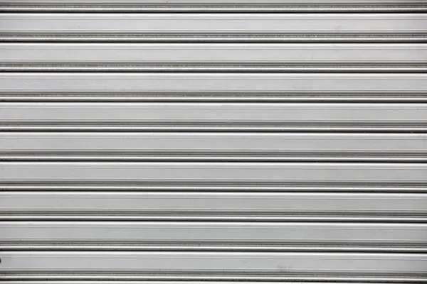 Aluminium vit mörk lista med linje former — Stockfoto