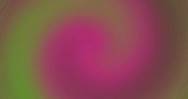 円形の抽象的なぼやけた背景を移動する 色ネオングラデーション — ストック動画