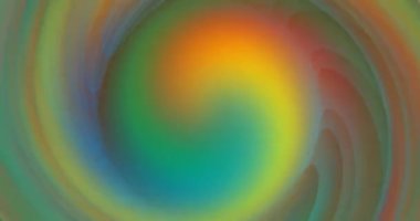 Dairesel soyut bulanık arkaplan hareket ediyor. Renk neon gradyanı.