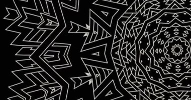 Mandalas 'ı hareket ettiren güzel orjinal sanat terapisi.