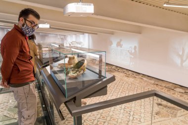 PLOVDIV, BULGARIA, MAYIS 08, 2021: Bulgaristan 'ın Filipinler Bazilikası' nın genel görünümü.