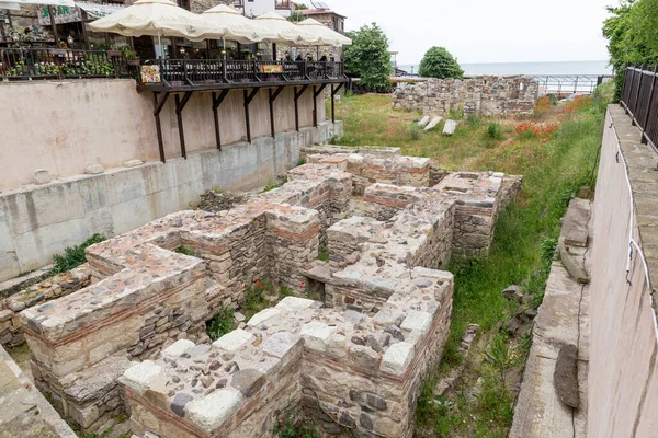 Sozopol Bulgarien Mai 2021 Blick Auf Archäologische Ausgrabungen Der Altstadt — Stockfoto