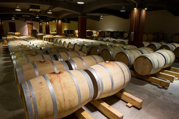 Wine Barrels Cellar Bulgaria — Stock Photo, Image