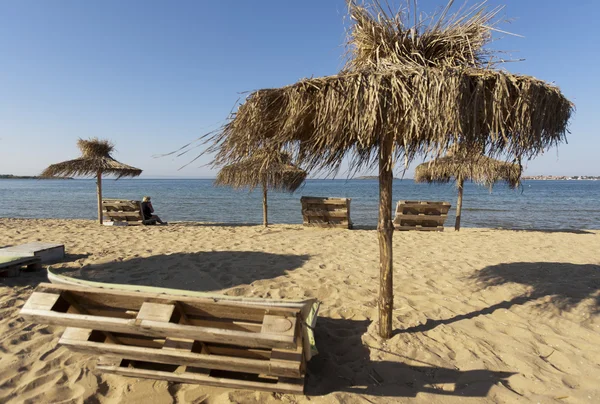 Praia de Verão Bulgária Sozopol — Fotografia de Stock