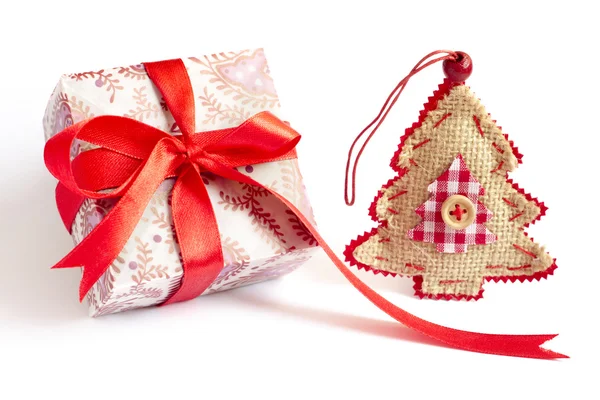 Christmas Present Decoration — Stock Photo, Image