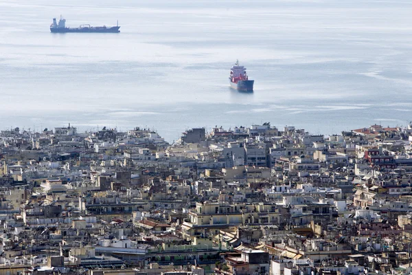 Griekenland Thessaloniki algemene weergave — Stockfoto