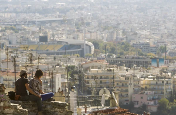 Ελλάδα Θεσσαλονίκη ΓΕΝΙΚΗ ΑΠΟΨΗ — Φωτογραφία Αρχείου