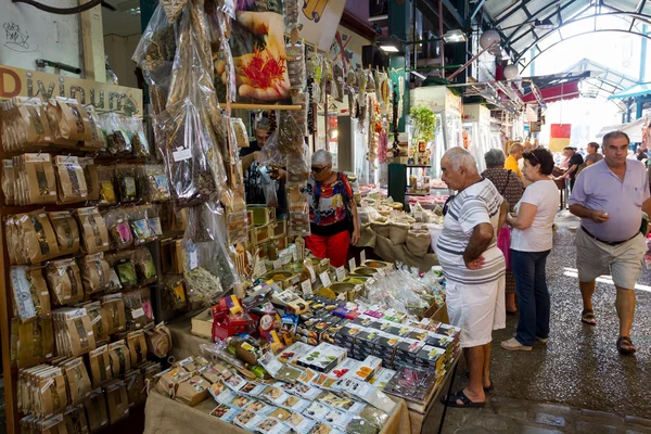 Grekland Thessaloniki Modiano marknaden — Stockfoto