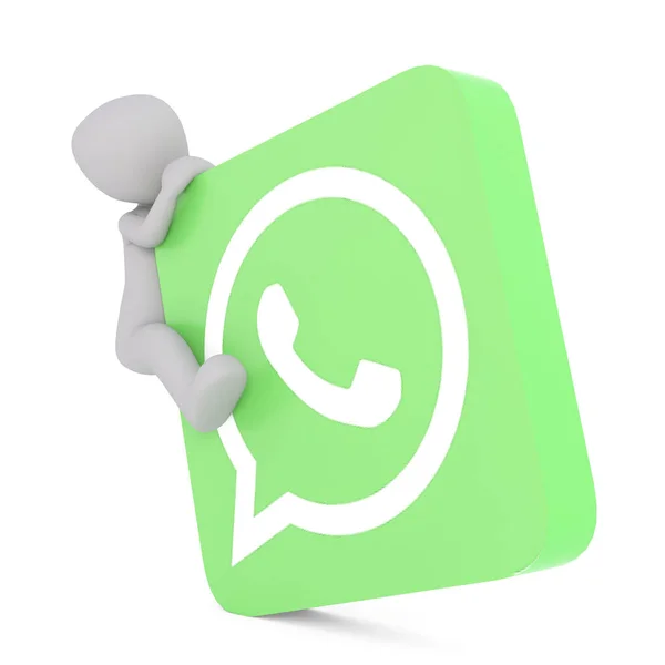 Otimizar Mídias Sociais Com Whatsapp — Fotografia de Stock