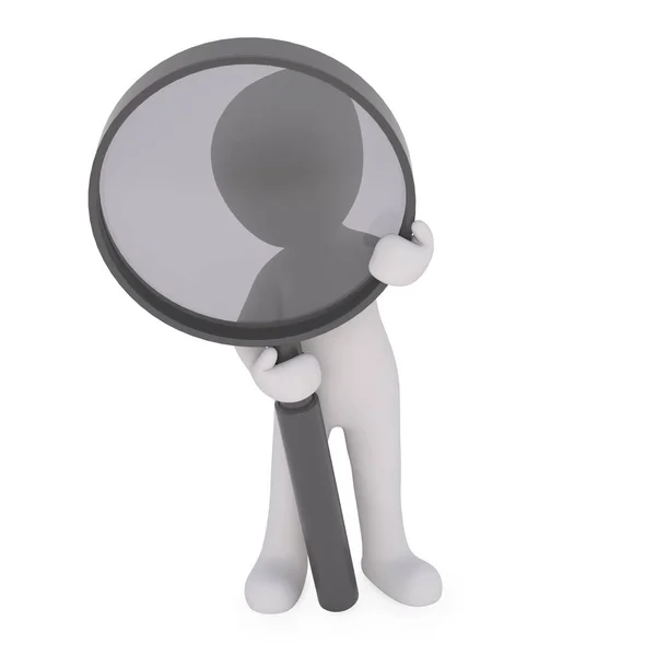 Search Internet Magnifying Glass — Stock Photo, Image