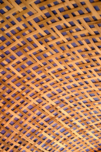 Padrão de tecido de bambu — Fotografia de Stock