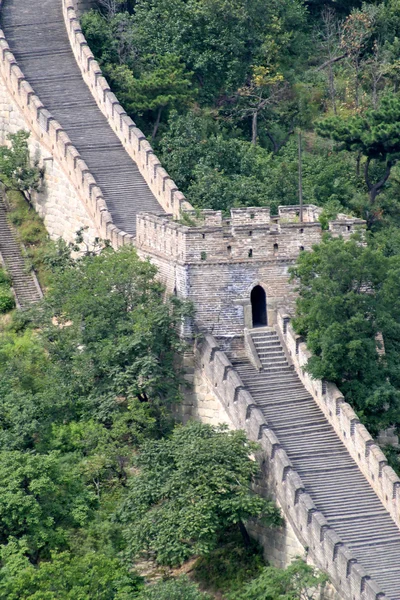 Ancient Great Wall of China detail bricks — Stock Photo, Image